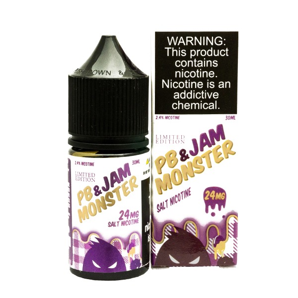 Jam Monster Salt Series E-Liquid 30mL - Salt Nic - Original, Ice, Custard, Etc. - Image 89