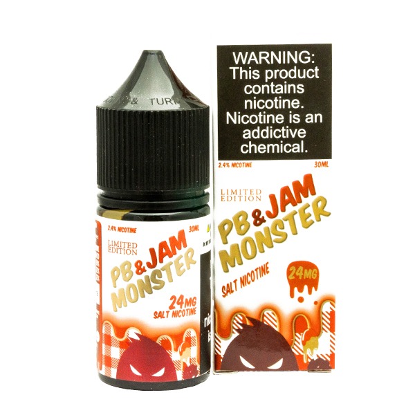 Jam Monster Salt Series E-Liquid 30mL - Salt Nic - Original, Ice, Custard, Etc. - Image 90