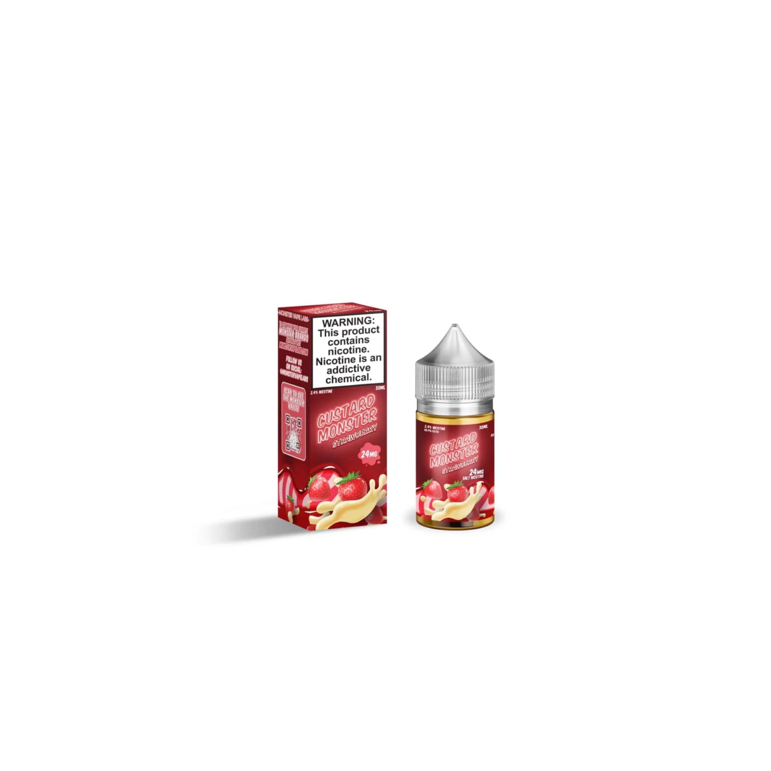 Jam Monster Salt Series E-Liquid 30mL - Salt Nic - Original, Ice, Custard, Etc. - Image 48