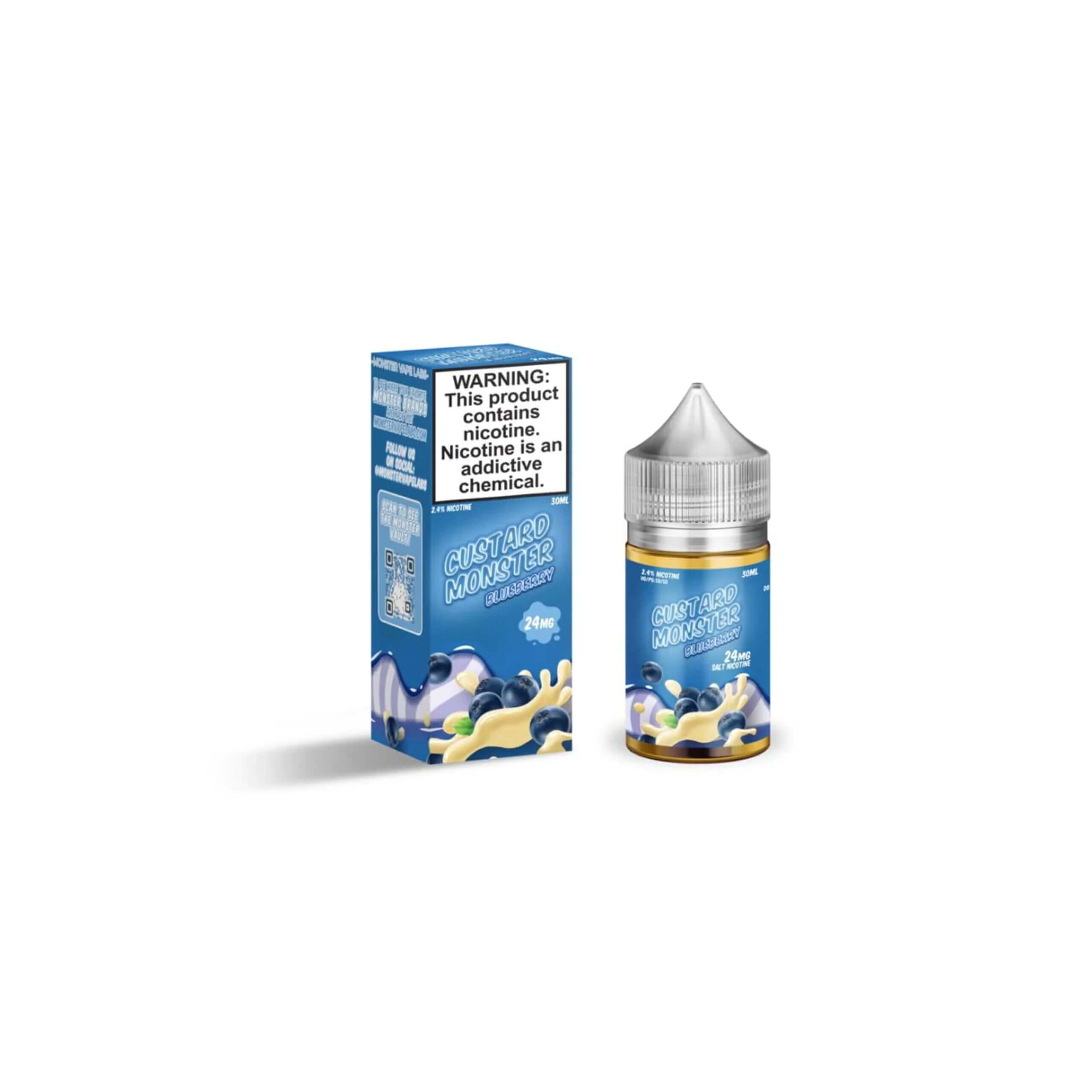 Jam Monster Salt Series E-Liquid 30mL - Salt Nic - Original, Ice, Custard, Etc. - Image 43