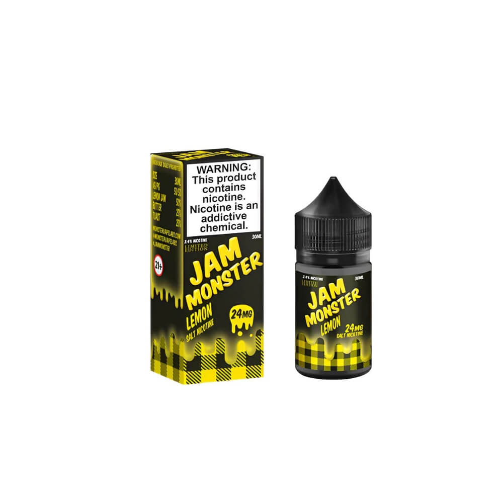 Jam Monster Salt Series E-Liquid 30mL - Salt Nic - Original, Ice, Custard, Etc. - Image 93