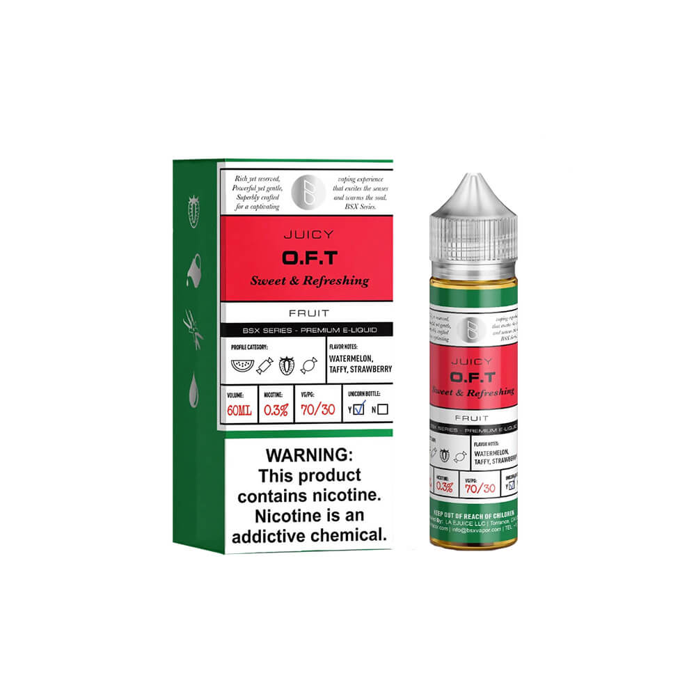 BSX Vapor Series E-Liquid 60mL - Freebase - Image 75