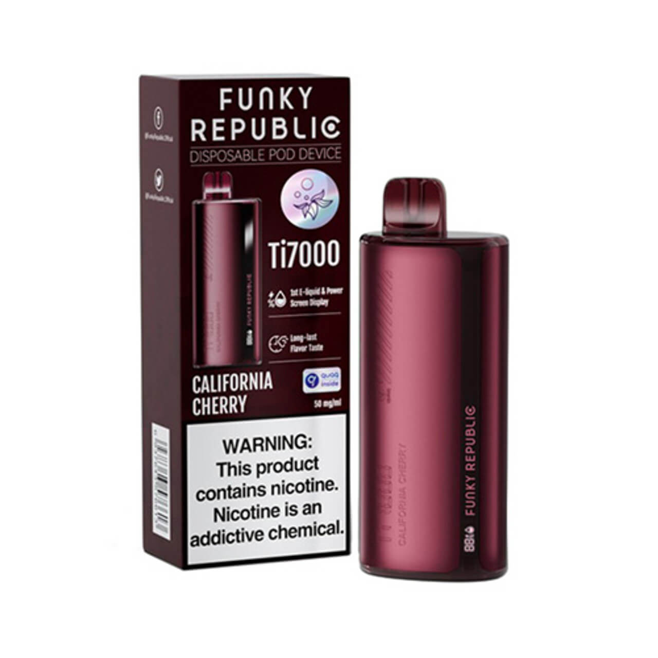 Funky Republic Ti7000 Disposable 7000 Puffs 12.8mL 50mg - MOQ 5 - Image 14