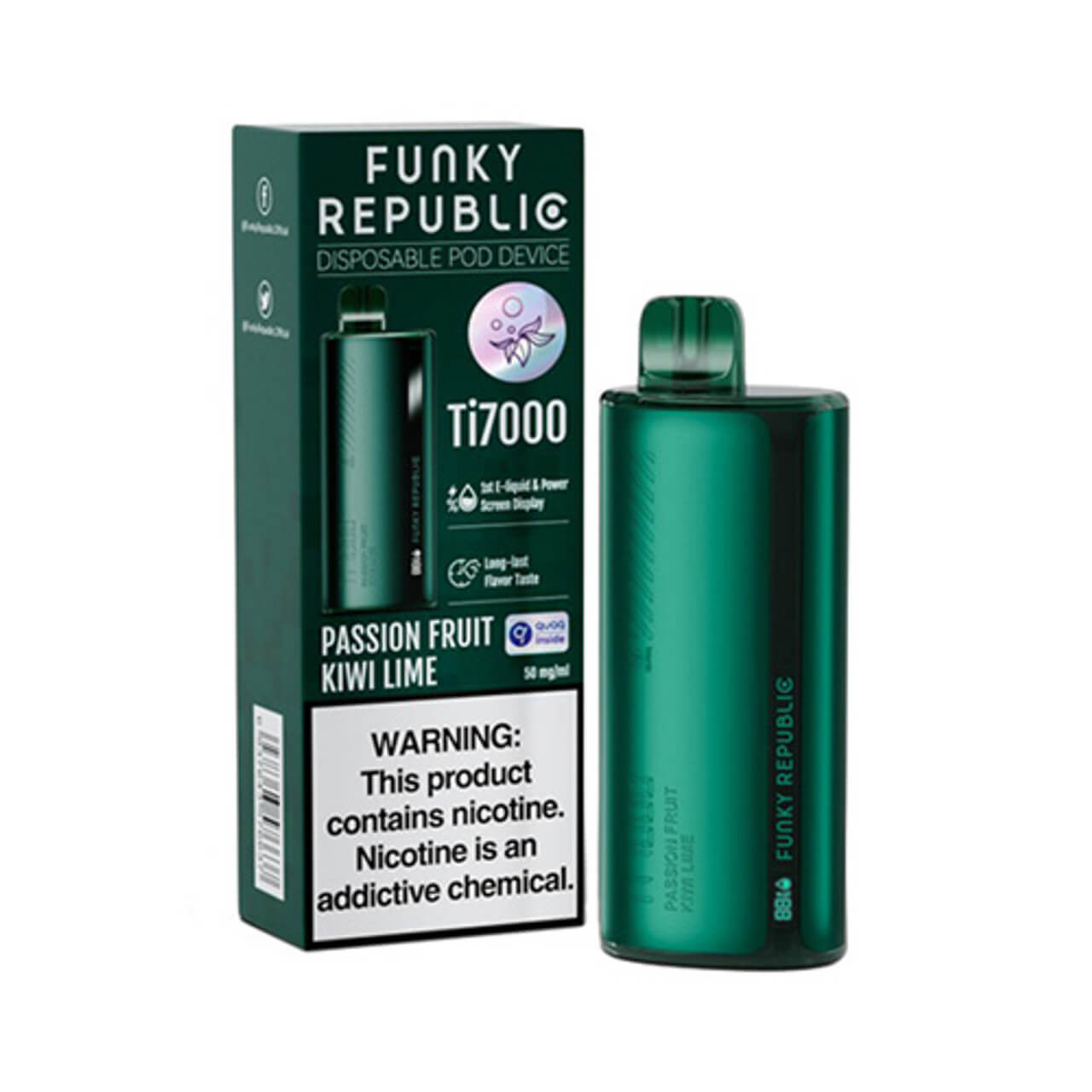 Funky Republic Ti7000 Disposable 7000 Puffs 12.8mL 50mg - MOQ 5 - Image 16