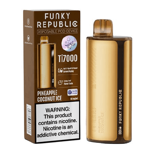 Funky Republic Ti7000 Disposable 7000 Puffs 12.8mL 50mg - MOQ 5 - Image 19