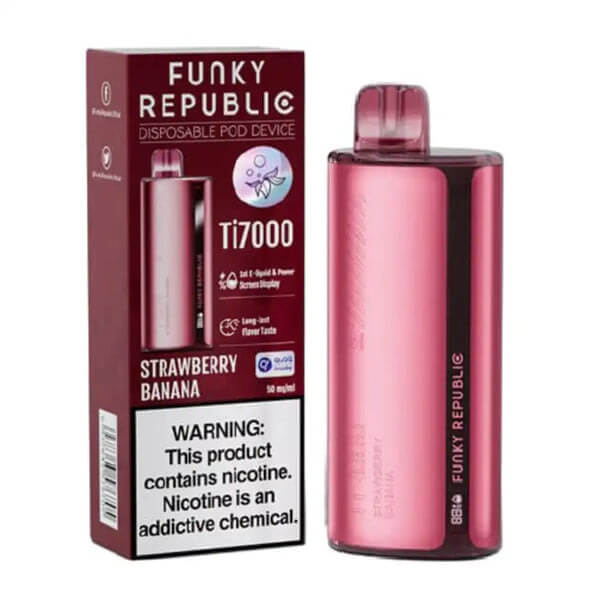Funky Republic Ti7000 Disposable 7000 Puffs 12.8mL 50mg - MOQ 5 - Image 23