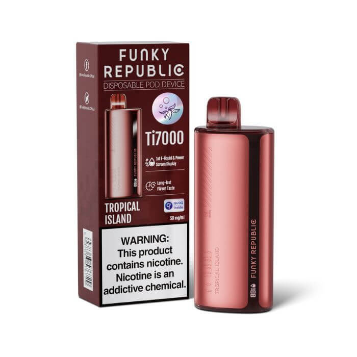 Funky Republic Ti7000 Disposable 7000 Puffs 12.8mL 50mg - MOQ 5 - Image 25