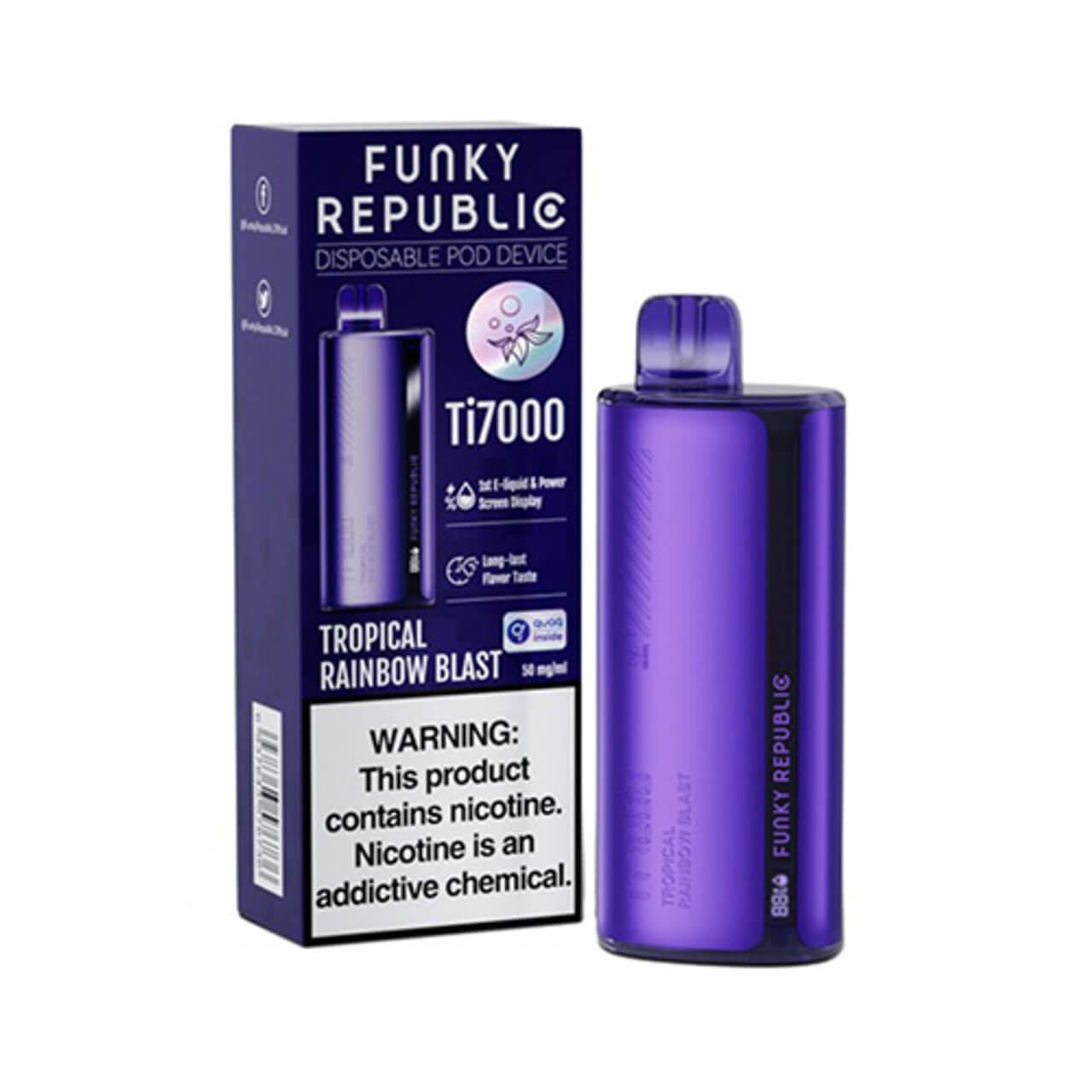 Funky Republic Ti7000 Disposable 7000 Puffs 12.8mL 50mg - MOQ 5 - Image 26