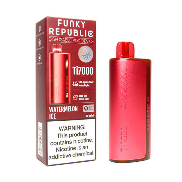 Funky Republic Ti7000 Disposable 7000 Puffs 12.8mL 50mg - MOQ 5 - Image 27