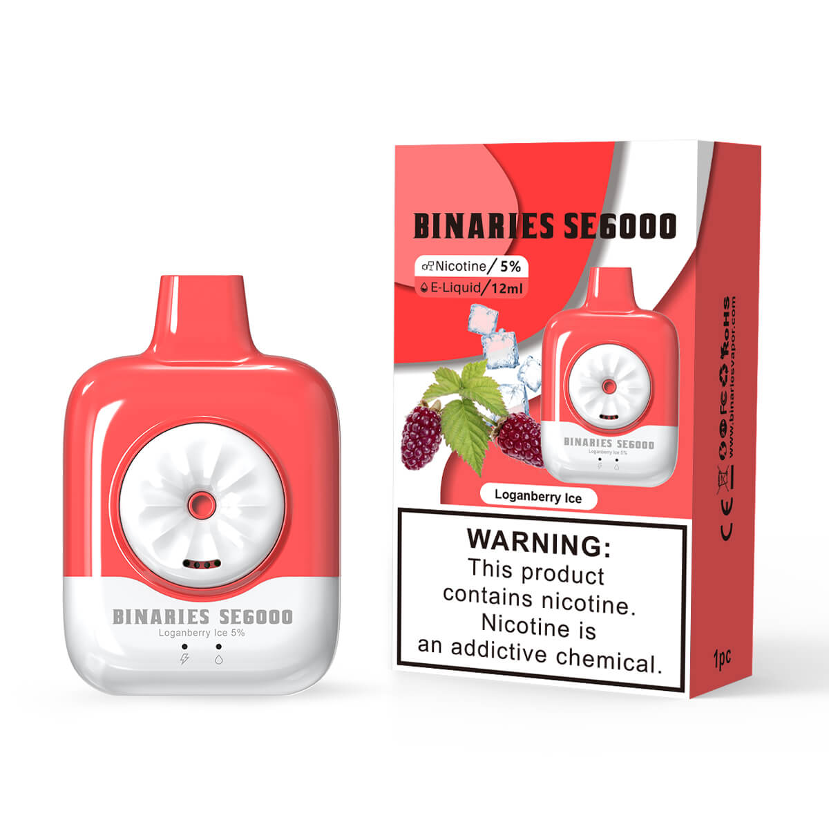 HorizonTech Binaries Cabin Disposable SE 6000 Puffs 12mL 50mg - MOQ 10 - Image 29