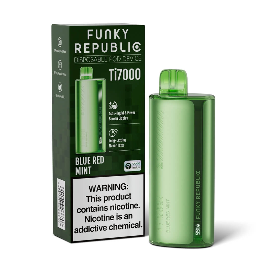 Funky Republic Ti7000 Disposable 7000 Puffs 12.8mL 50mg - MOQ 5 - Image 9