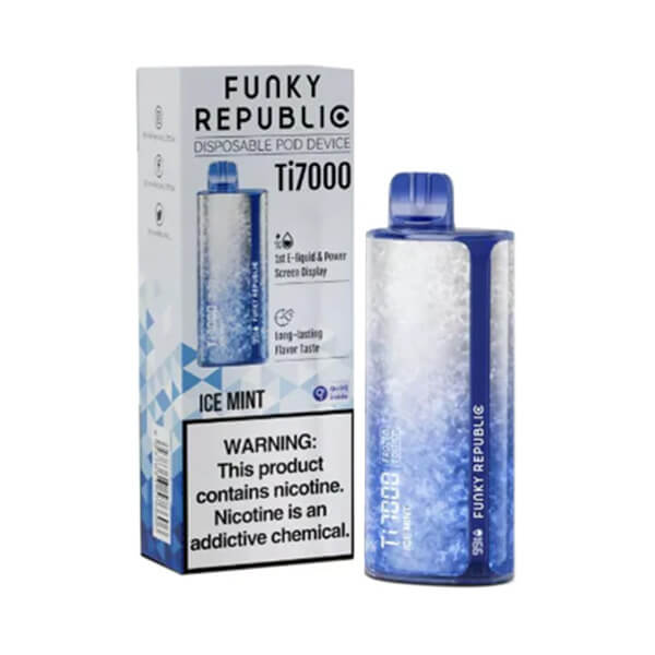 Funky Republic Ti7000 Disposable 7000 Puffs 12.8mL 50mg - MOQ 5 - Image 4