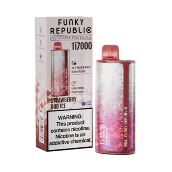 Funky Republic Ti7000 Disposable 7000 Puffs 12.8mL 50mg - MOQ 5 - Image 6