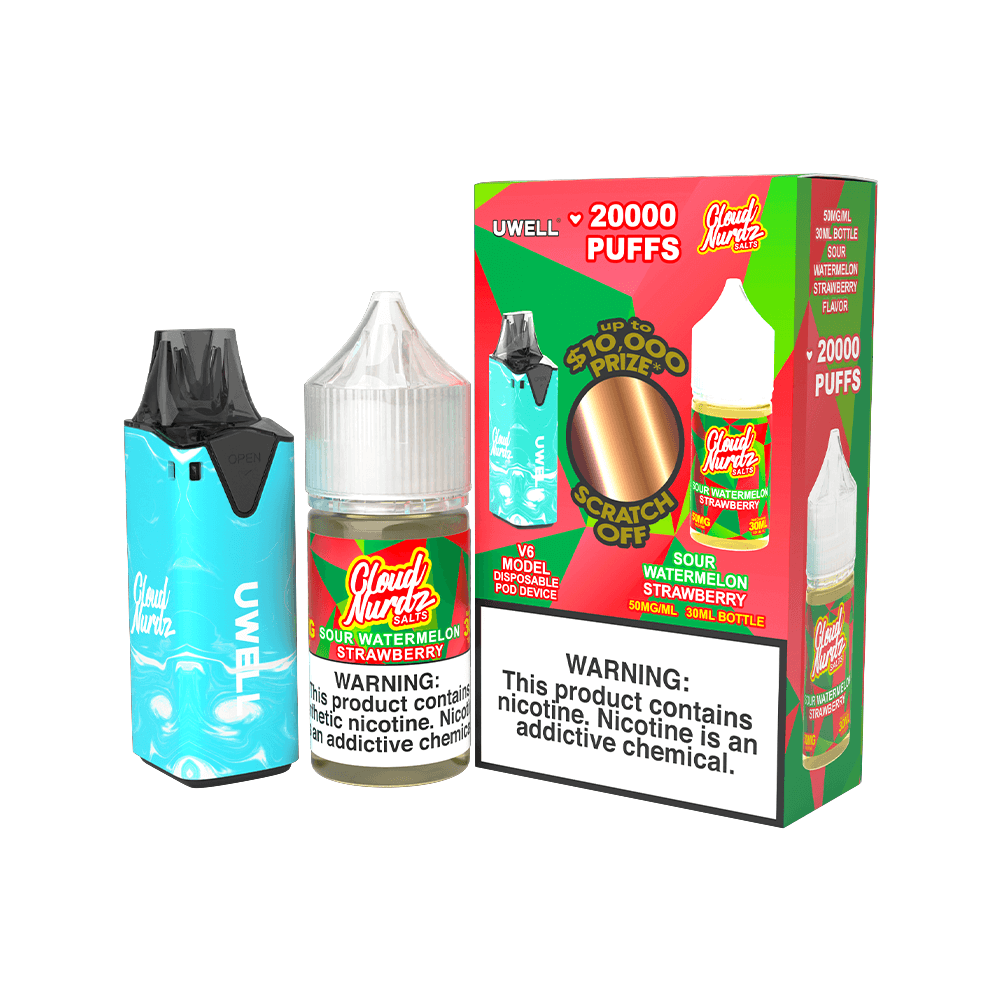 Collab Bundle - Uwell V6 Disposable Device plus Daddy's Vapor 30mL Juice - Image 6
