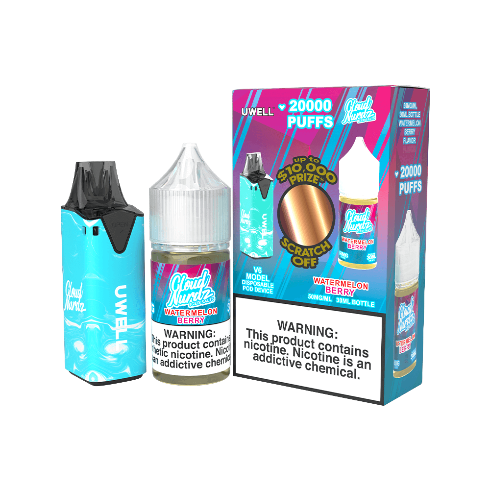 Collab Bundle - Uwell V6 Disposable Device plus Daddy's Vapor 30mL Juice - Image 8