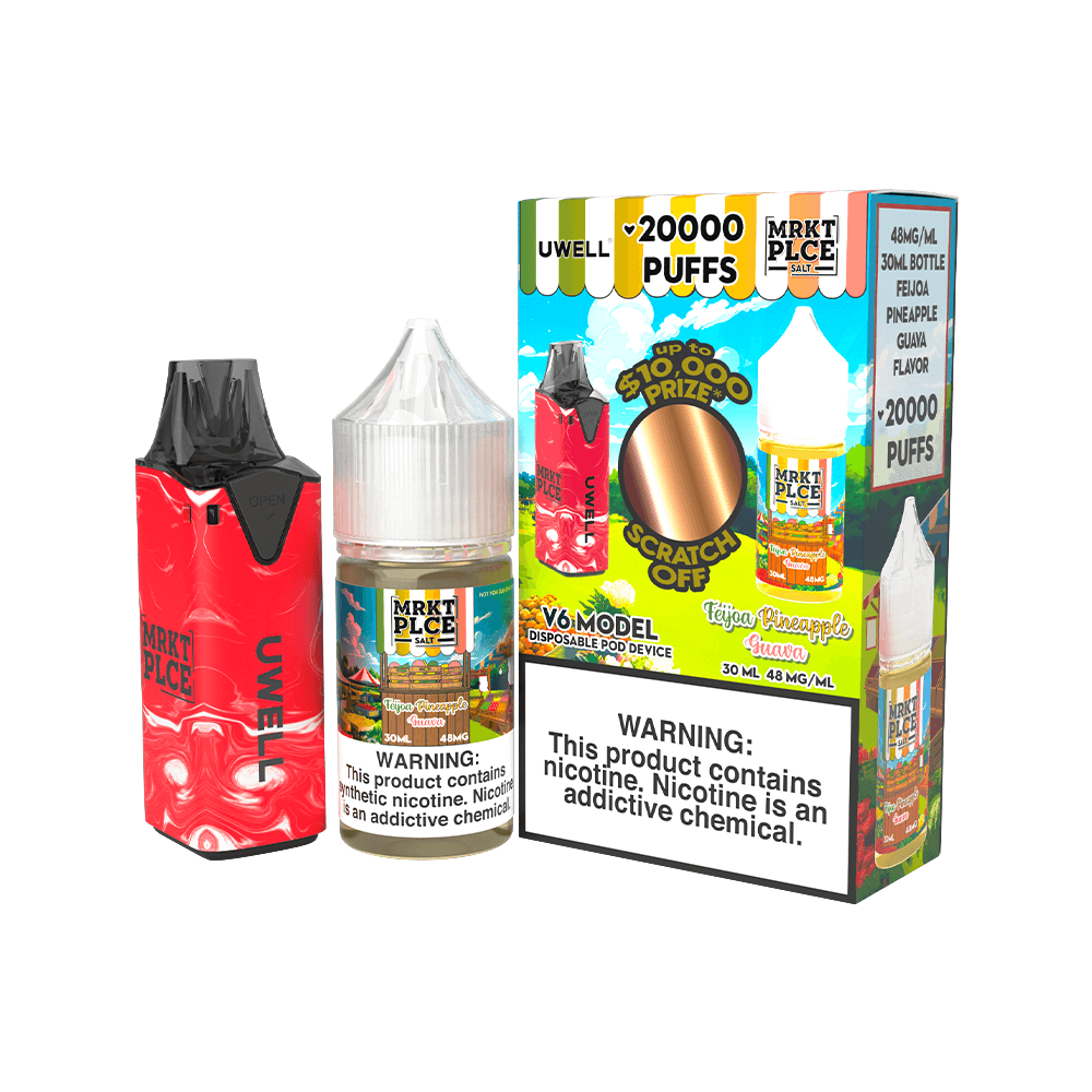 Collab Bundle - Uwell V6 Disposable Device plus Daddy's Vapor 30mL Juice - Image 9