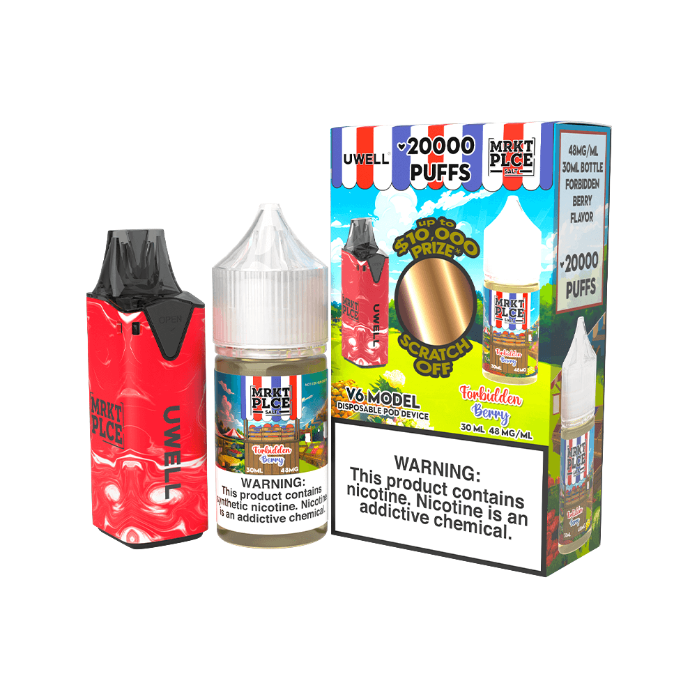 Collab Bundle - Uwell V6 Disposable Device plus Daddy's Vapor 30mL Juice - Image 3