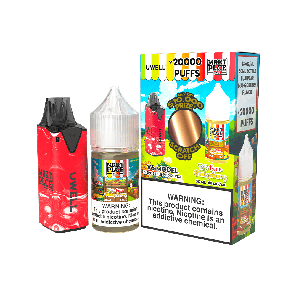 Collab Bundle - Uwell V6 Disposable Device plus Daddy's Vapor 30mL Juice - Image 4