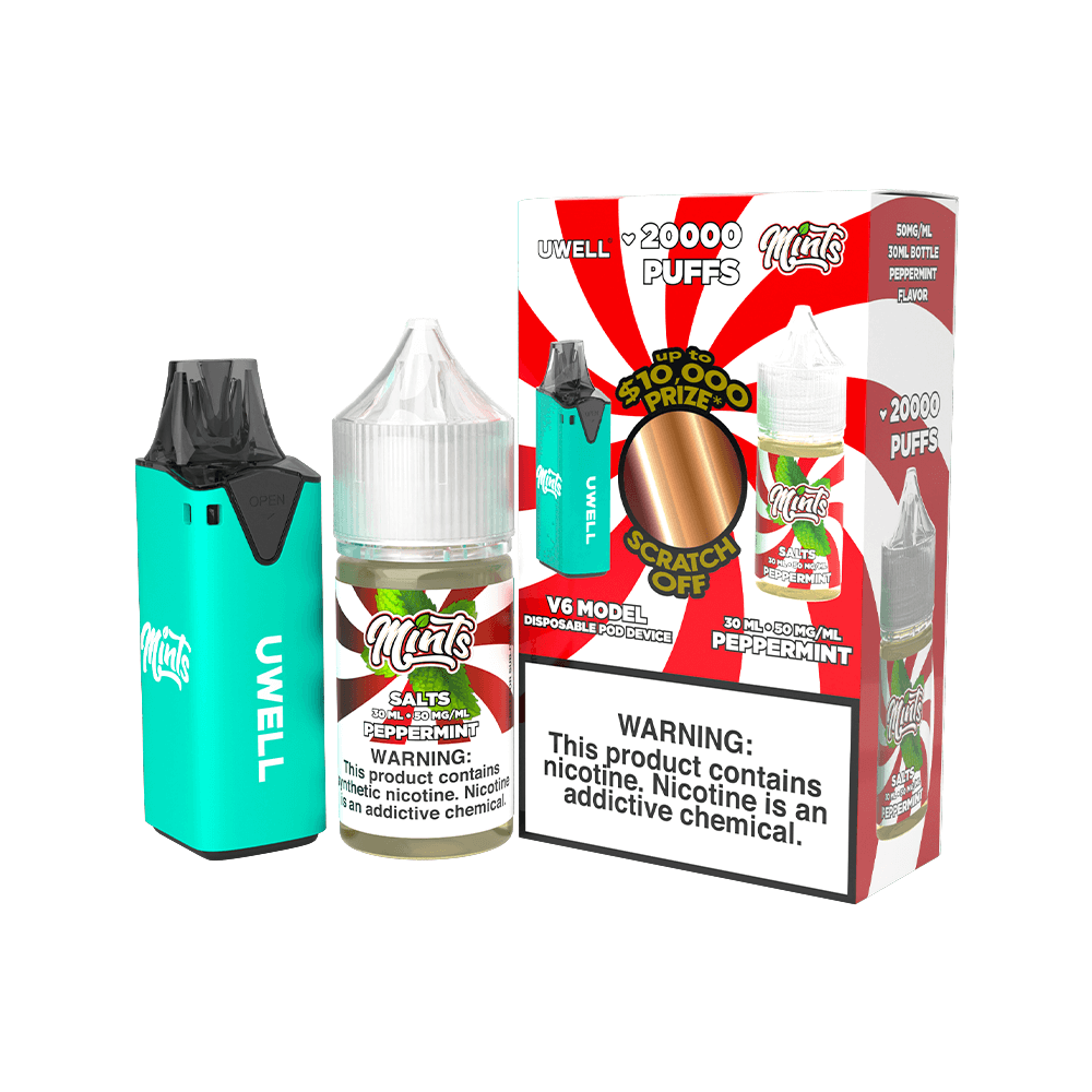 Collab Bundle - Uwell V6 Disposable Device plus Daddy's Vapor 30mL Juice - Image 11