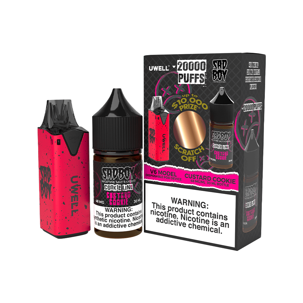Collab Bundle - Uwell V6 Disposable Device plus Daddy's Vapor 30mL Juice - Image 13