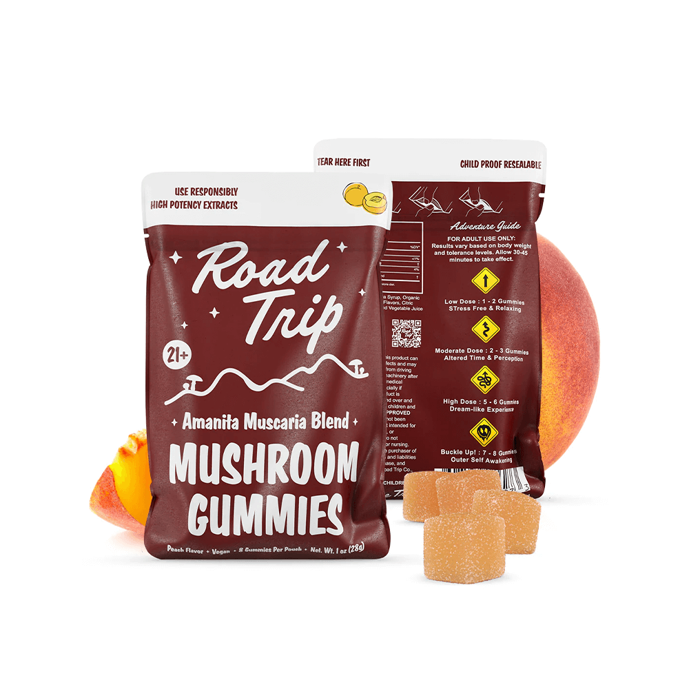 Road Trip Mushroom Gummies - 28000mg 8ct Pouch - Image 6