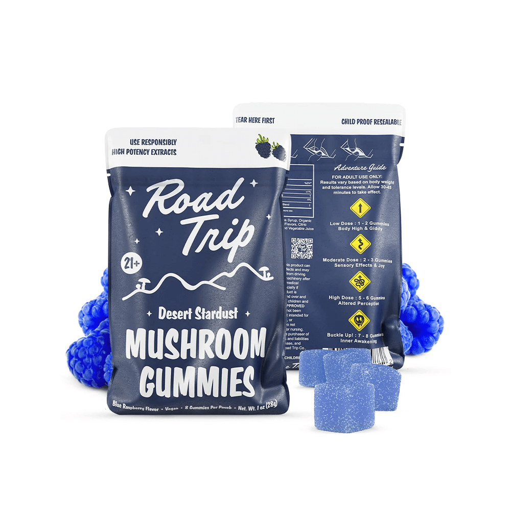 Road Trip Mushroom Gummies - 28000mg 8ct Pouch - Image 7