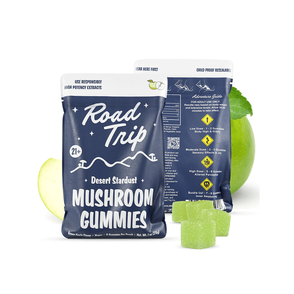 Road Trip Mushroom Gummies - 28000mg 8ct Pouch - Image 3