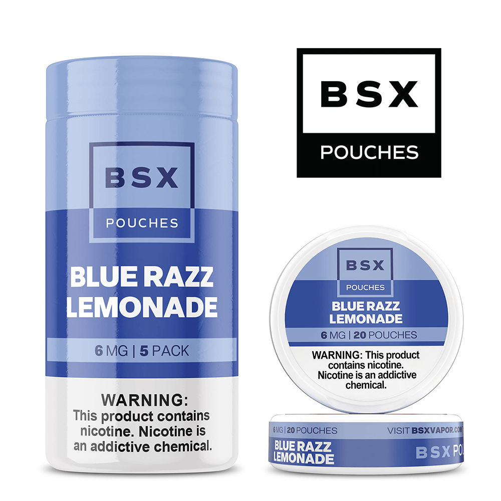 BSX Vapor Nicotine Pouches - 20ct Can- 5-Can Pack - Image 4