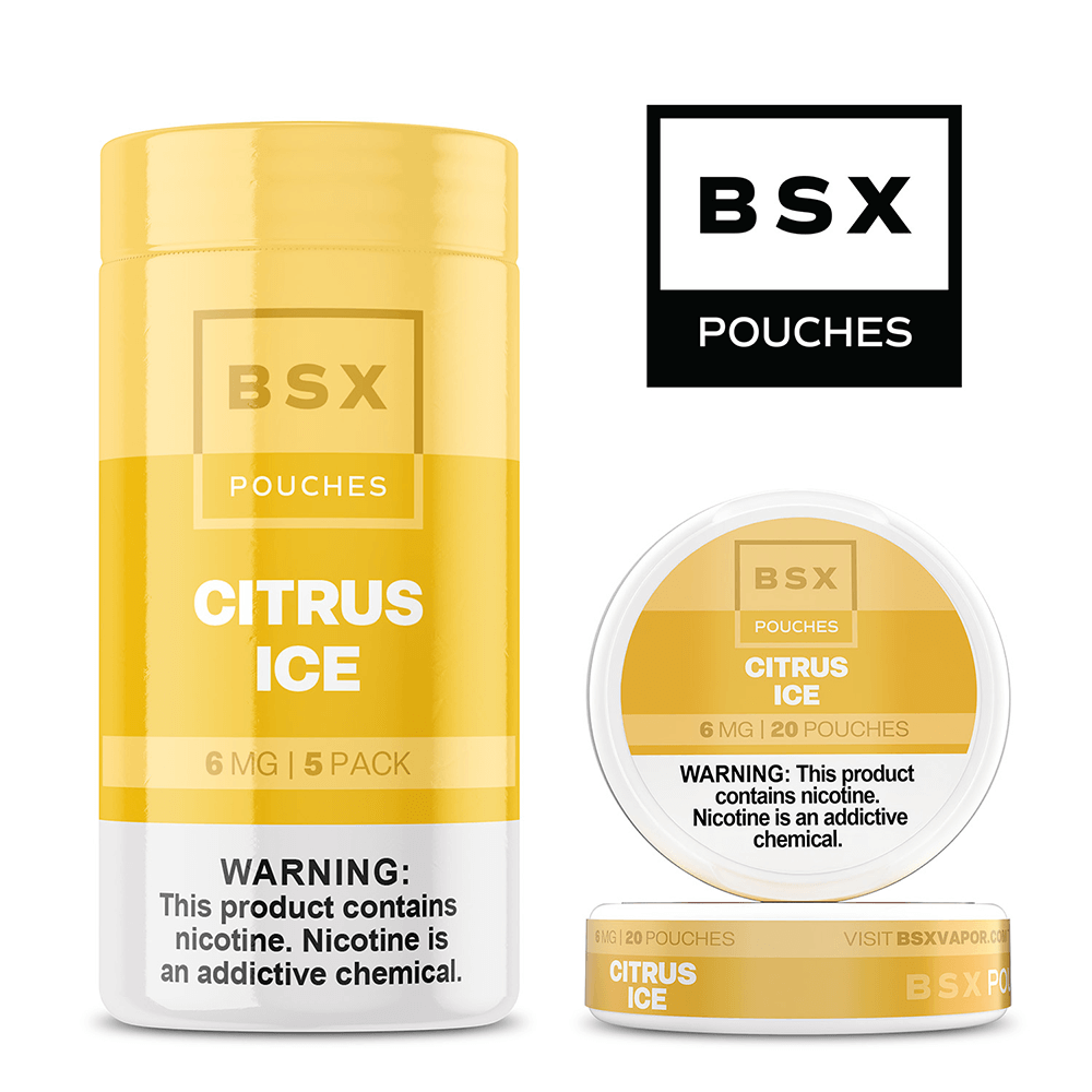BSX Vapor Nicotine Pouches - 20ct Can- 5-Can Pack - Image 10