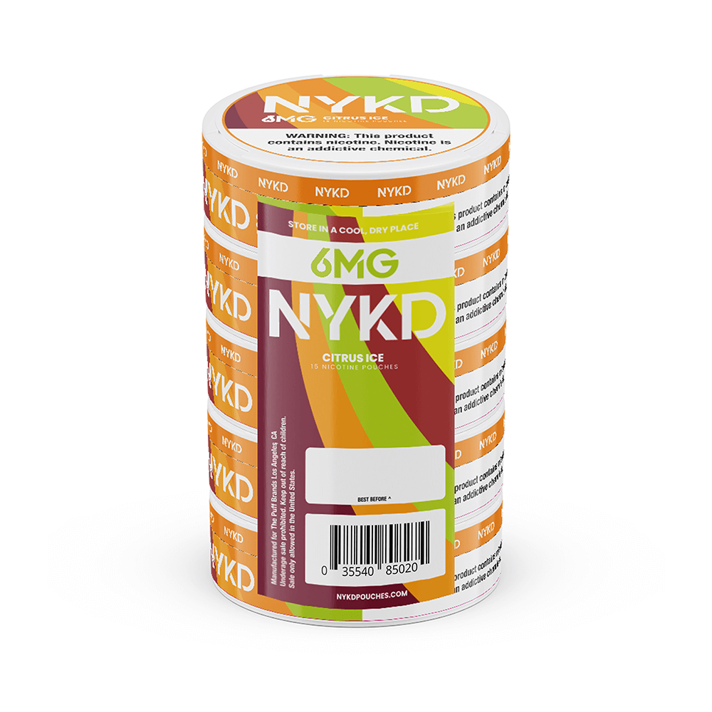 NYKD Nicotine Pouches - 20ct Can- 5-Can Pack - Image 10