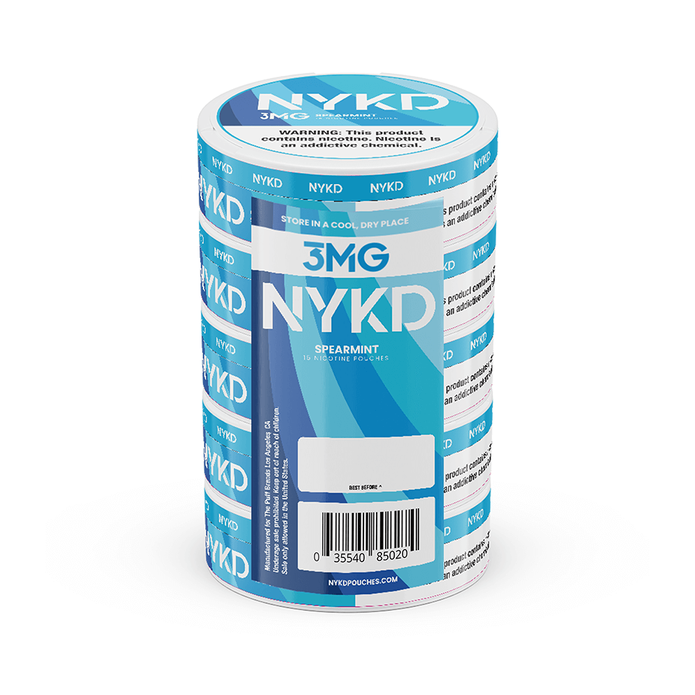 NYKD Nicotine Pouches - 20ct Can- 5-Can Pack - Image 15