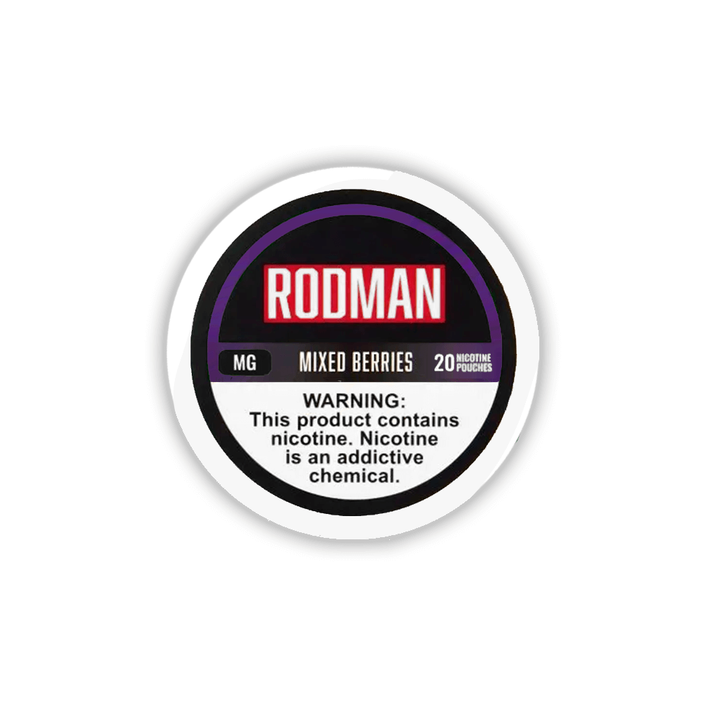 Rodman Nicotine Pouches - 20ct Can- 5-Can Pack - Image 27