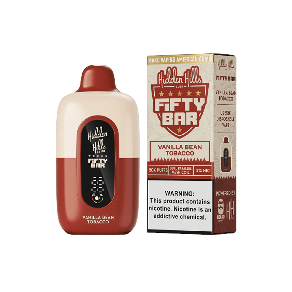 Fifty Bar 20K Hidden Hills Disposable 20000 Puffs 18mL 50mg - MOQ 5 - Image 7