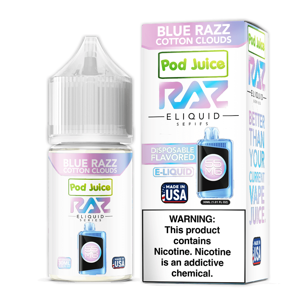 Pod Juice plus RAZ Disposables Collab Salt E-Liquid 30mL - Salt Nic - MOQ 5 - Image 5