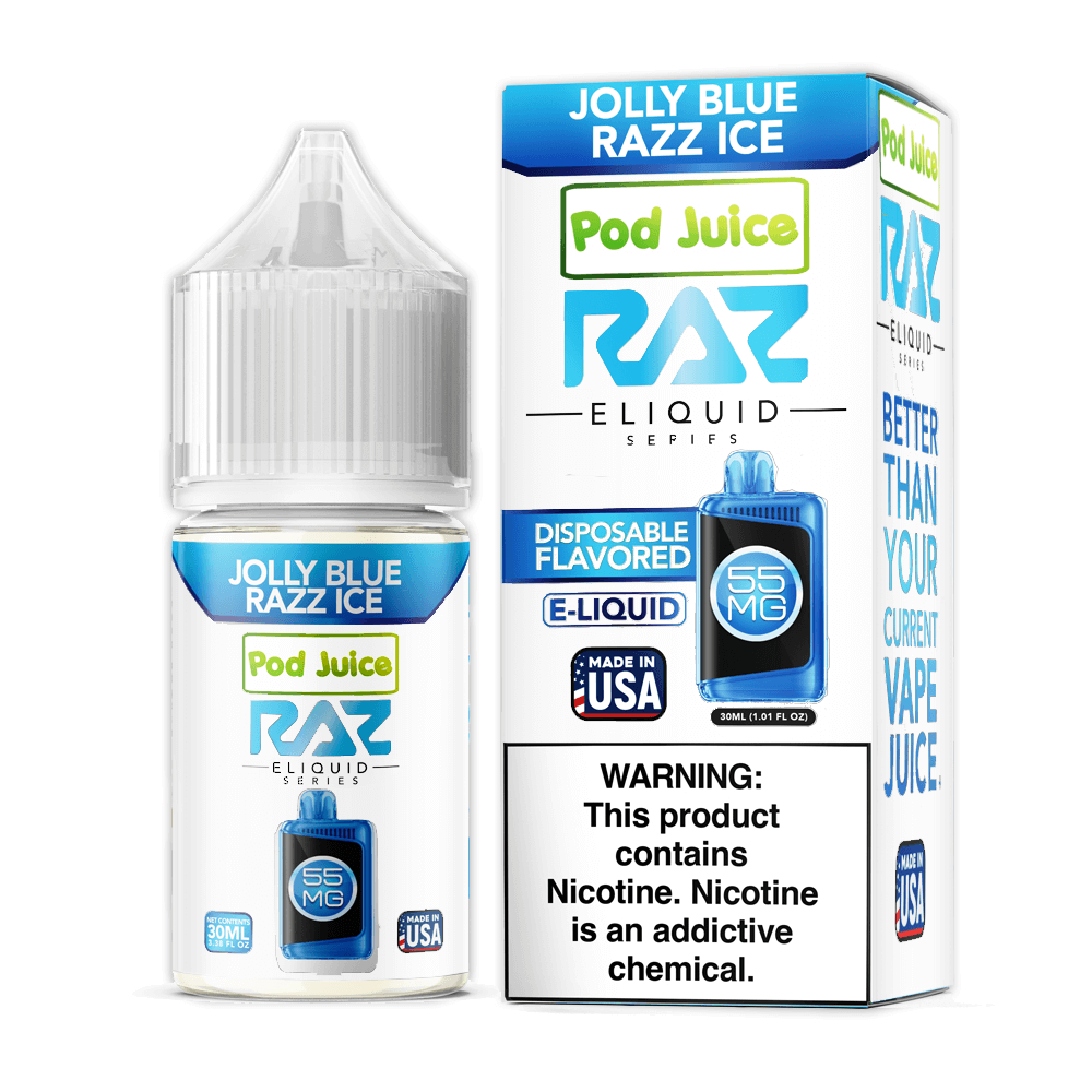 Pod Juice plus RAZ Disposables Collab Salt E-Liquid 30mL - Salt Nic - MOQ 5 - Image 11