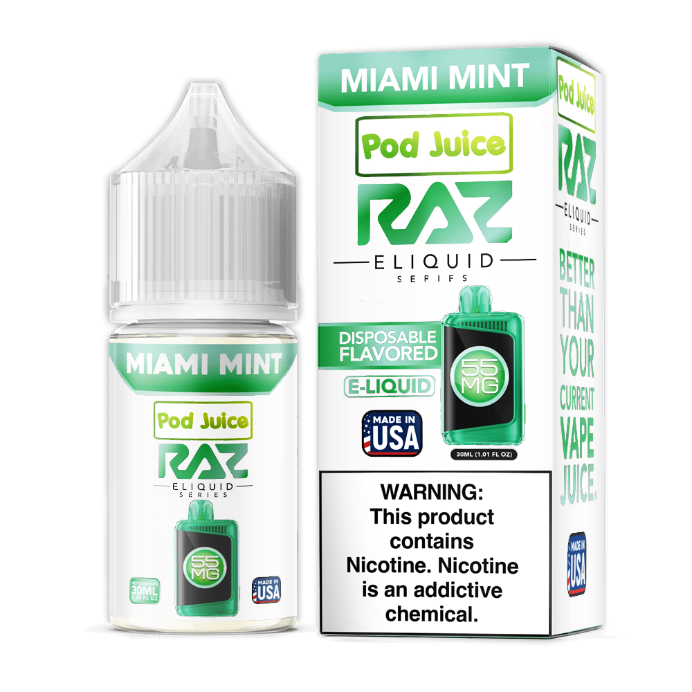 Pod Juice plus RAZ Disposables Collab Salt E-Liquid 30mL - Salt Nic - MOQ 5 - Image 15
