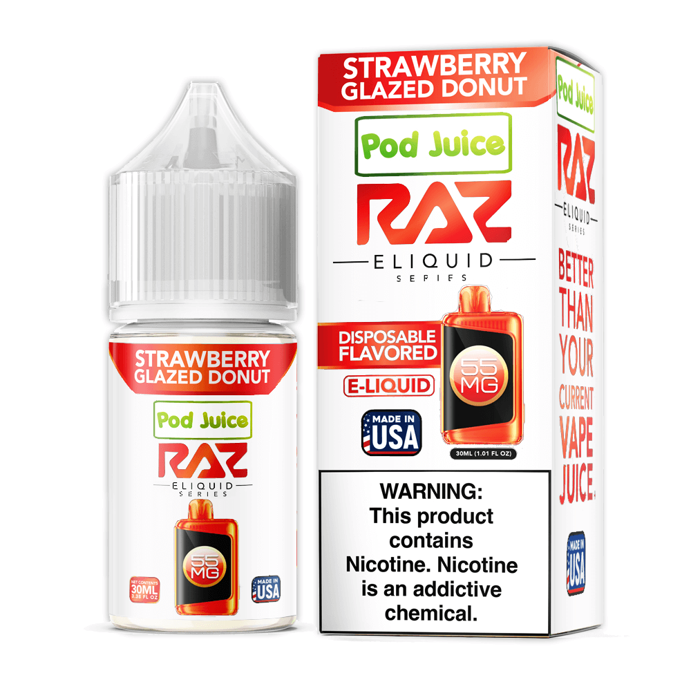 Pod Juice plus RAZ Disposables Collab Salt E-Liquid 30mL - Salt Nic - MOQ 5 - Image 26