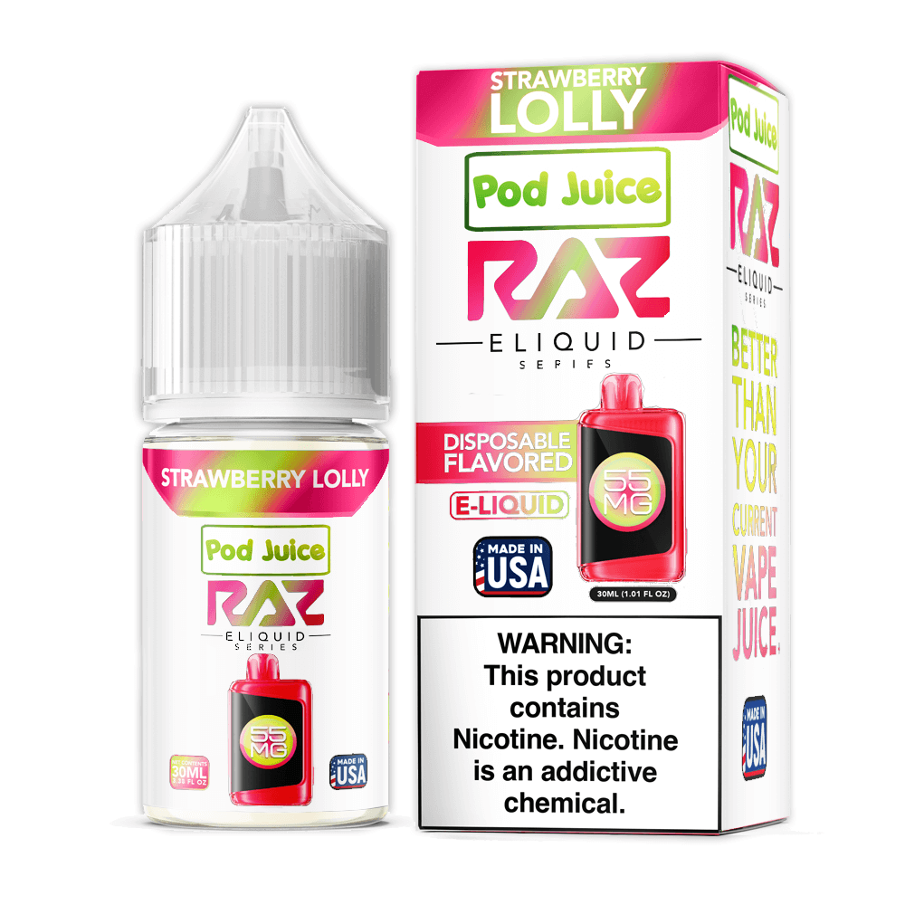 Pod Juice plus RAZ Disposables Collab Salt E-Liquid 30mL - Salt Nic - MOQ 5 - Image 28