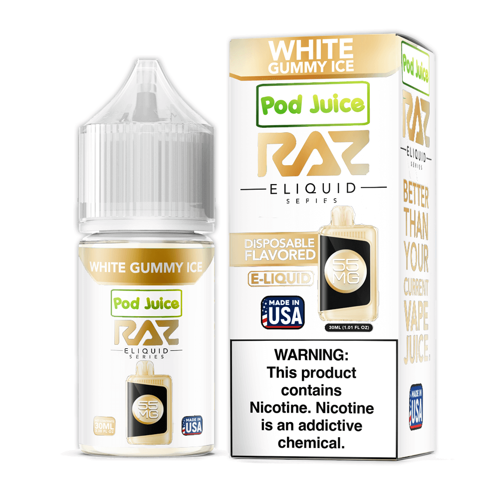 Pod Juice plus RAZ Disposables Collab Salt E-Liquid 30mL - Salt Nic - MOQ 5 - Image 32