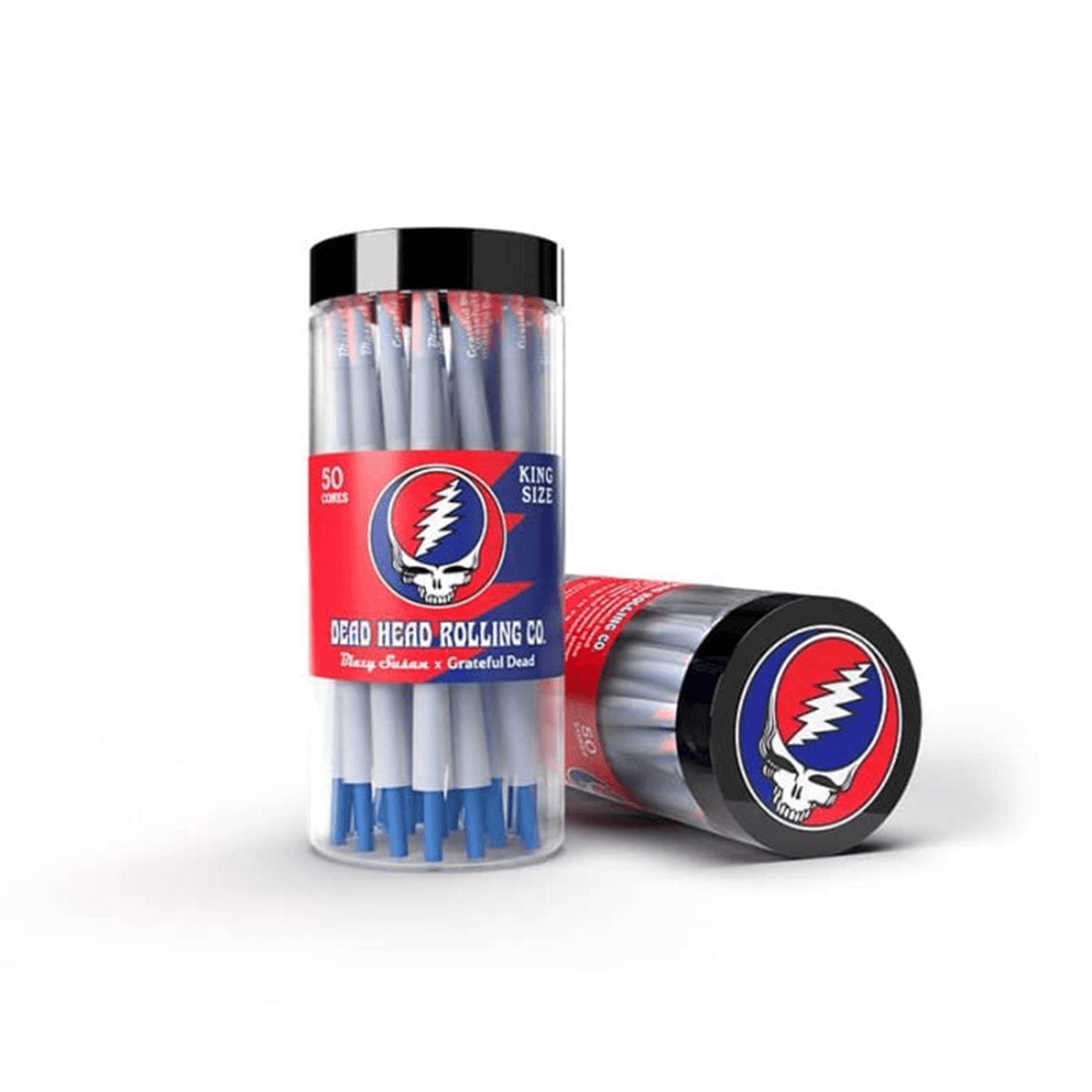 Blazy Susan Grateful Dead Cones - 50-Cone Jar
