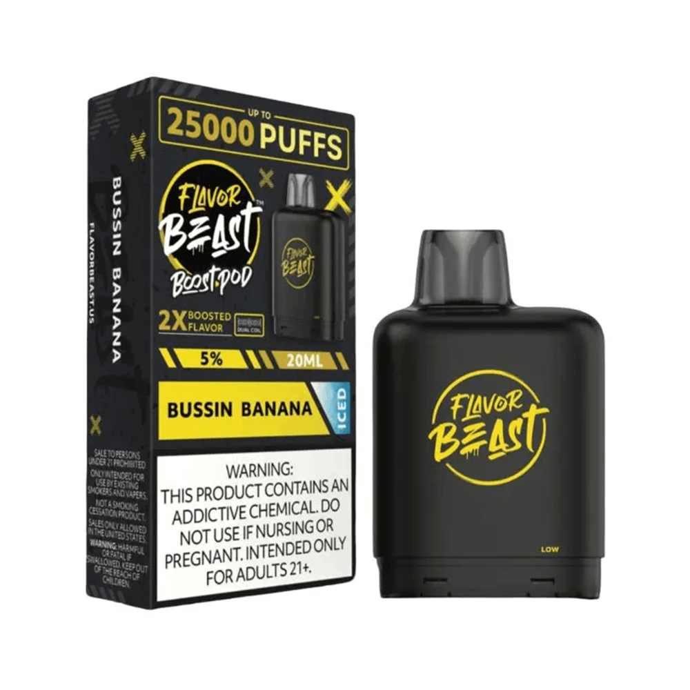 Flavor Beast Level X Boost Pods - 1pc - 25000 Puffs 20mL 50mg - Image 6