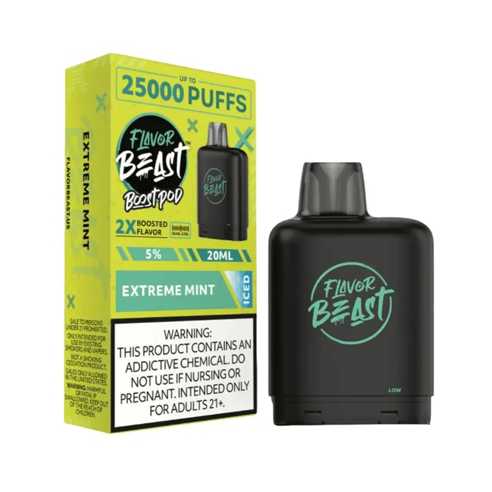 Flavor Beast Level X Boost Pods - 1pc - 25000 Puffs 20mL 50mg - Image 7