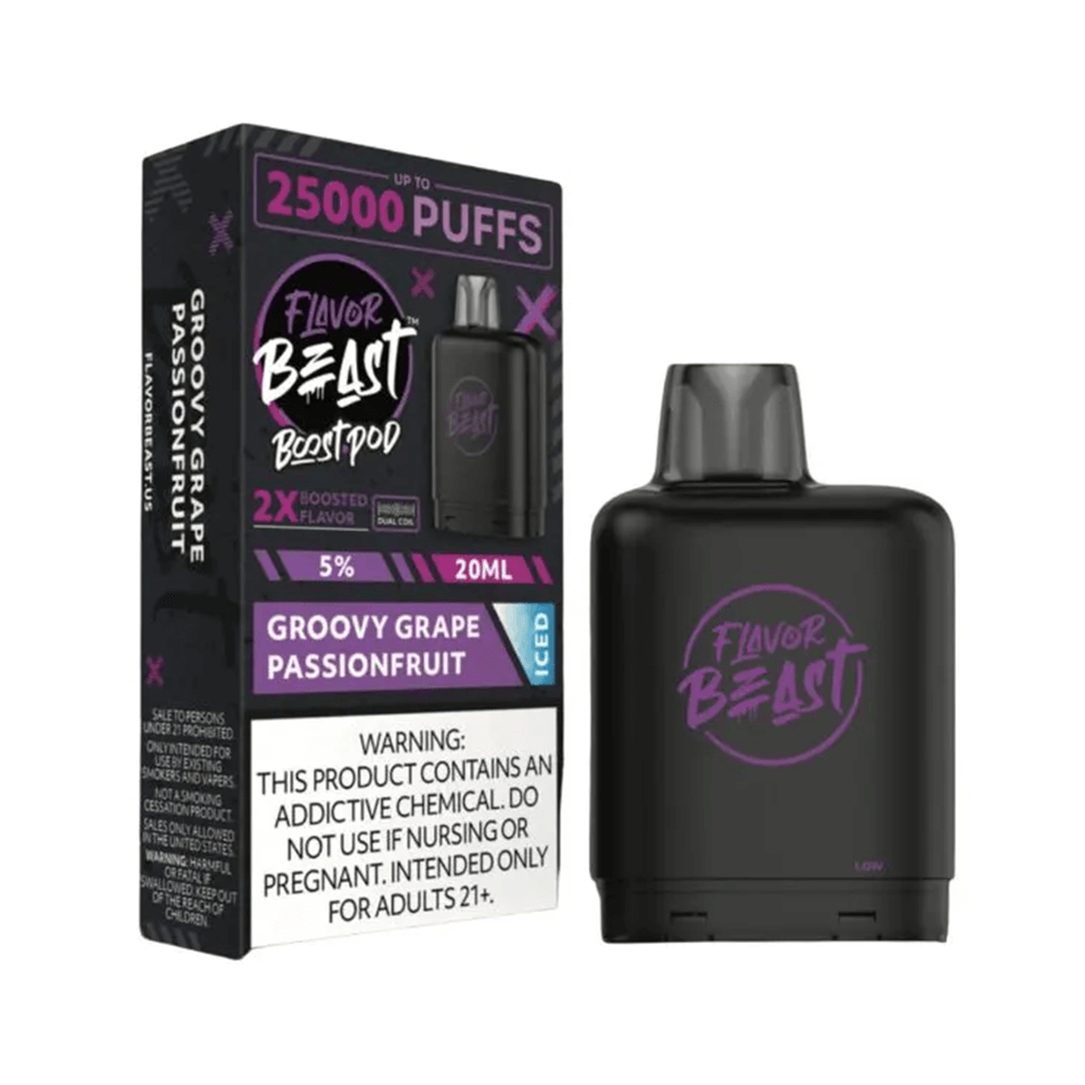 Flavor Beast Level X Boost Pods - 1pc - 25000 Puffs 20mL 50mg - Image 8