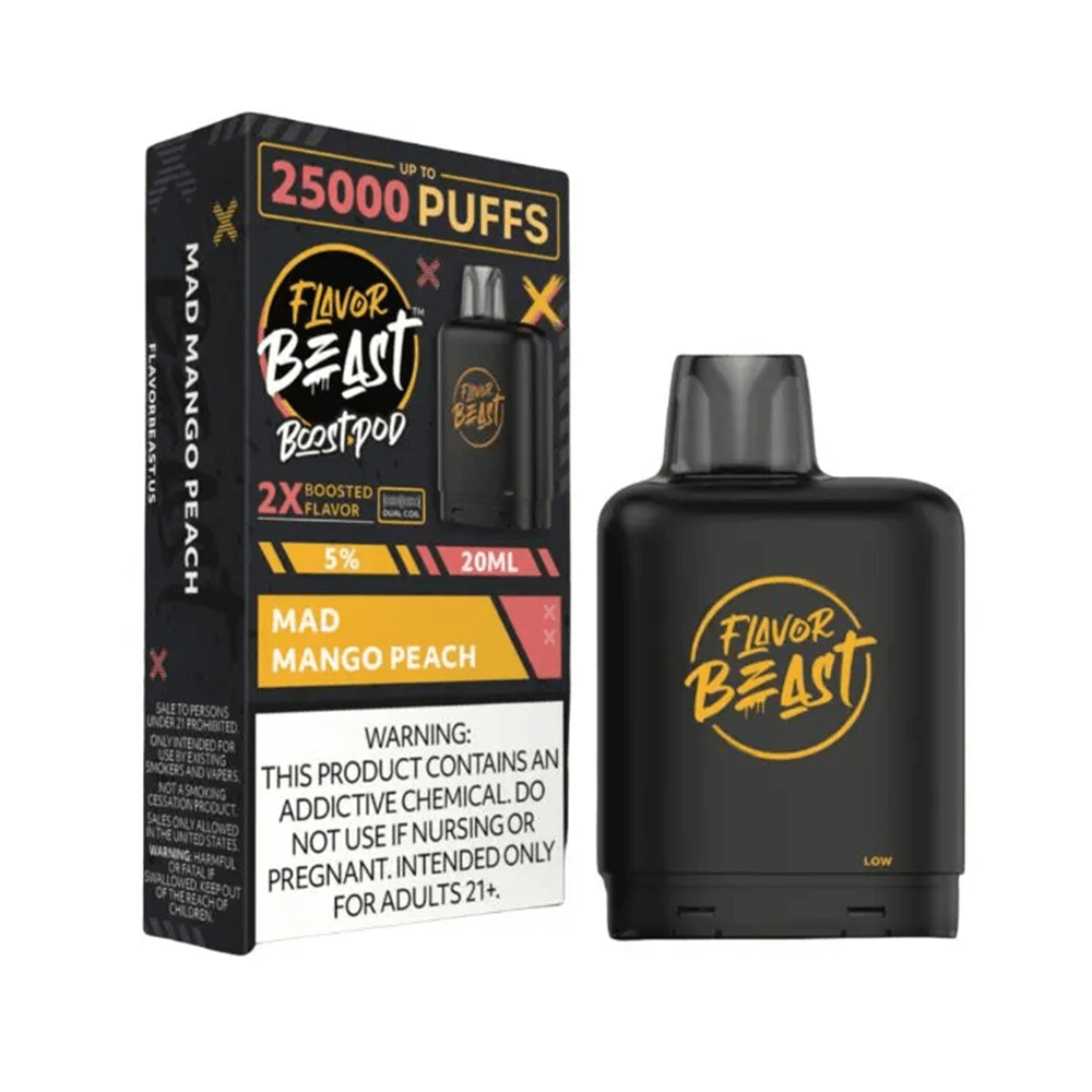 Flavor Beast Level X Boost Pods - 1pc - 25000 Puffs 20mL 50mg - Image 10