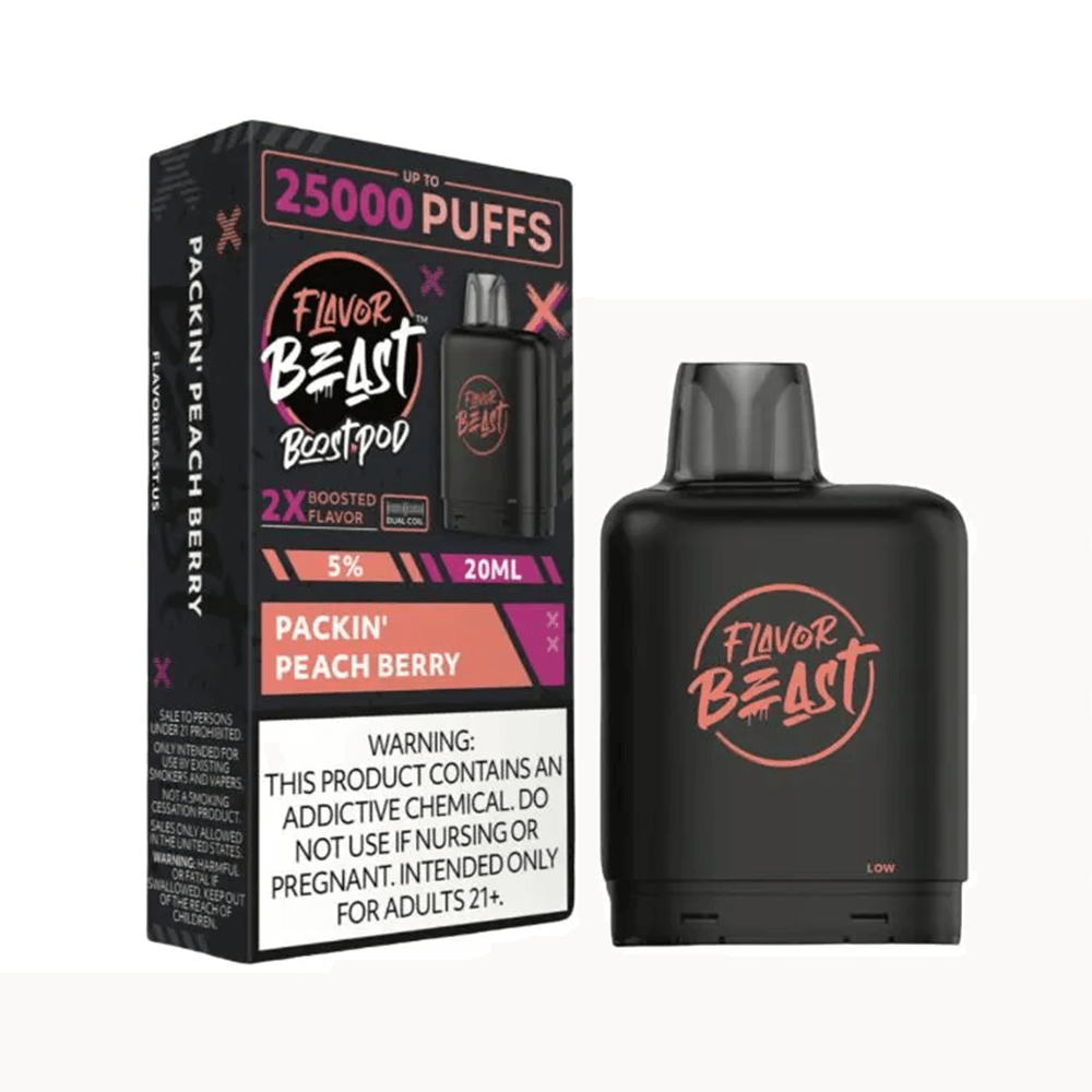 Flavor Beast Level X Boost Pods - 1pc - 25000 Puffs 20mL 50mg - Image 11
