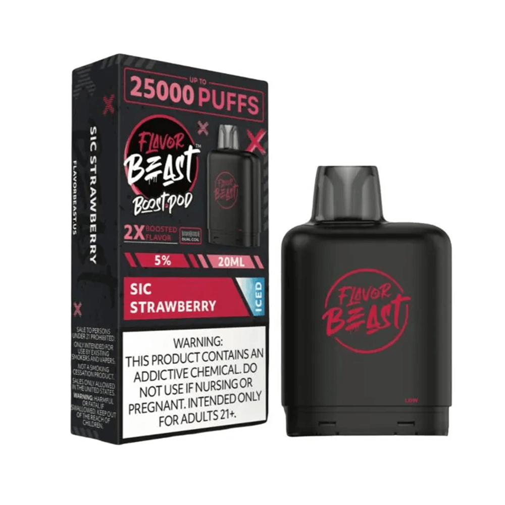 Flavor Beast Level X Boost Pods - 1pc - 25000 Puffs 20mL 50mg - Image 13