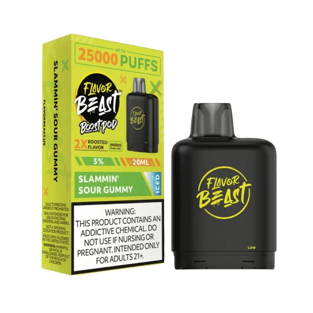 Flavor Beast Level X Boost Pods - 1pc - 25000 Puffs 20mL 50mg - Image 14