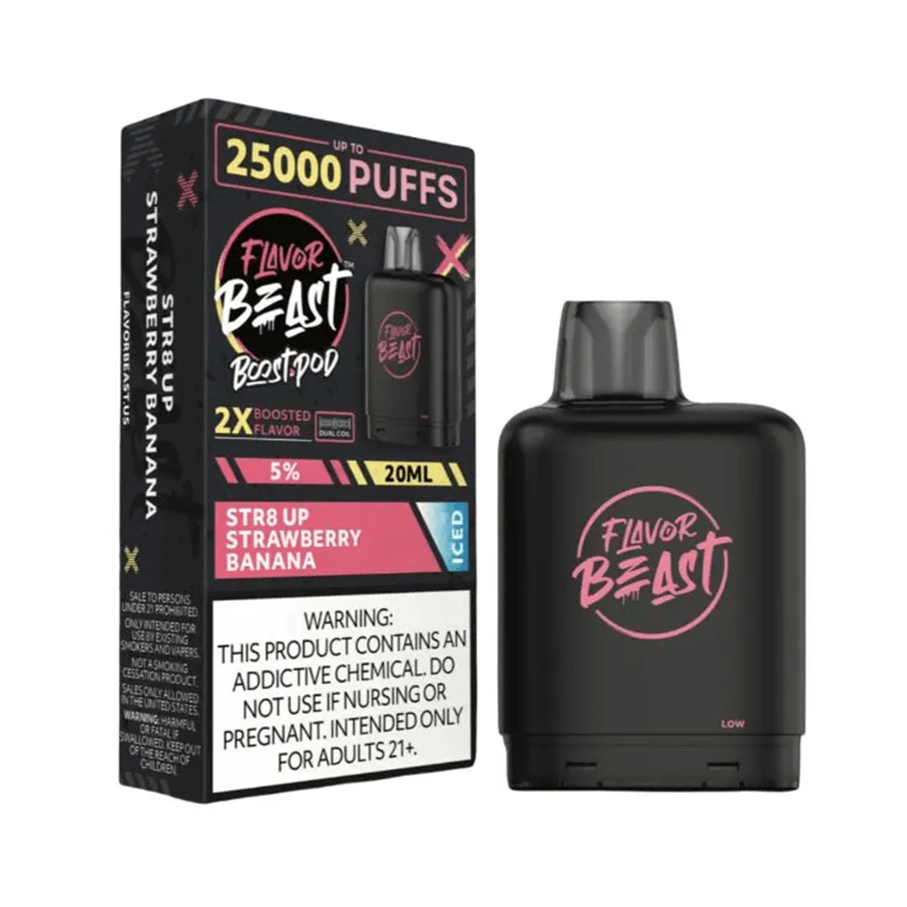 Flavor Beast Level X Boost Pods - 1pc - 25000 Puffs 20mL 50mg - Image 15