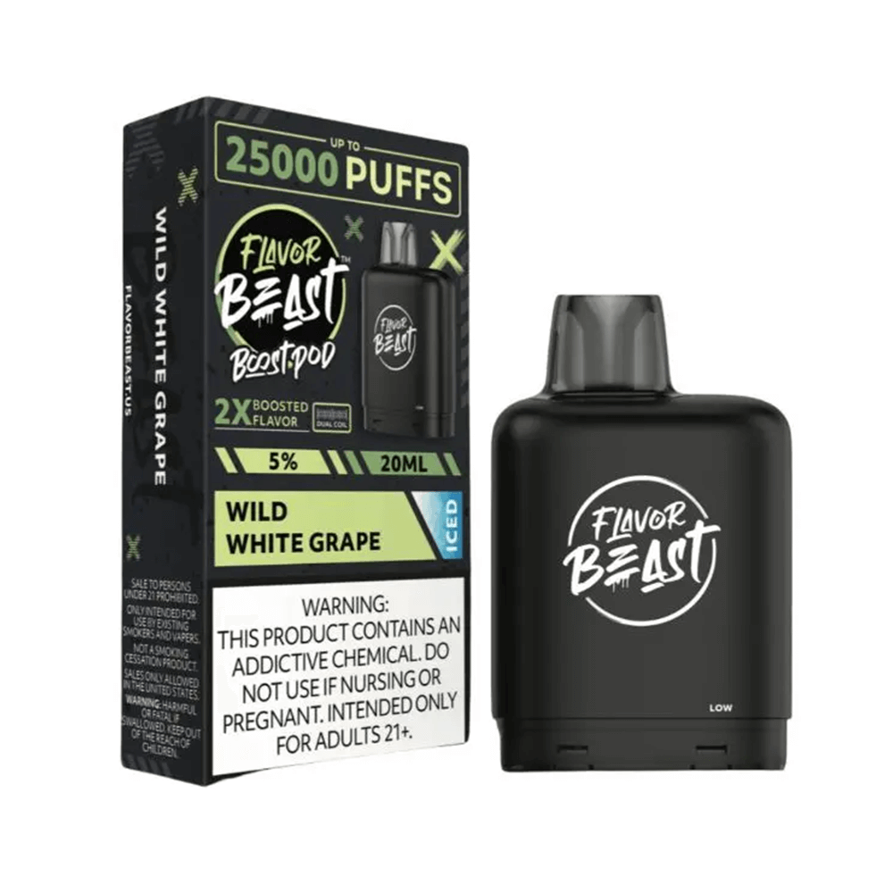Flavor Beast Level X Boost Pods - 1pc - 25000 Puffs 20mL 50mg - Image 17
