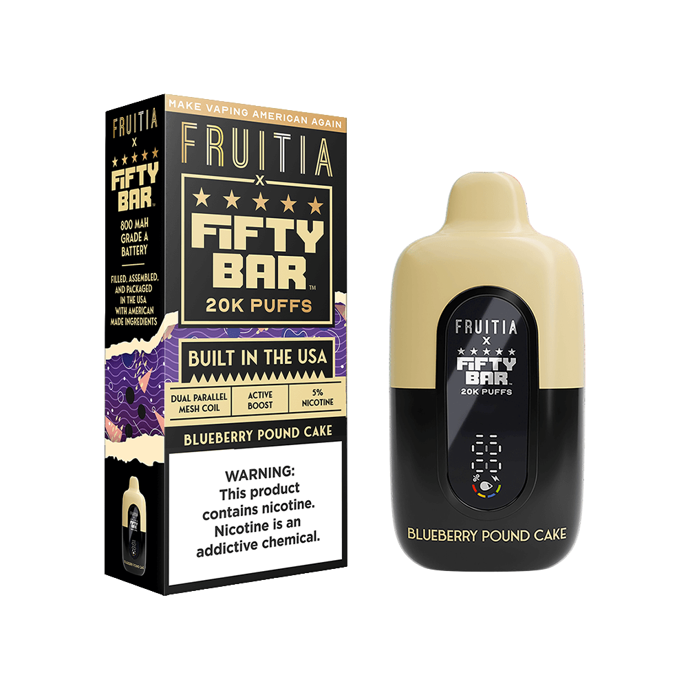 Fifty Bar Fruitia Disposable 20000 Puffs 18mL 50mg - MOQ 5 - Image 5